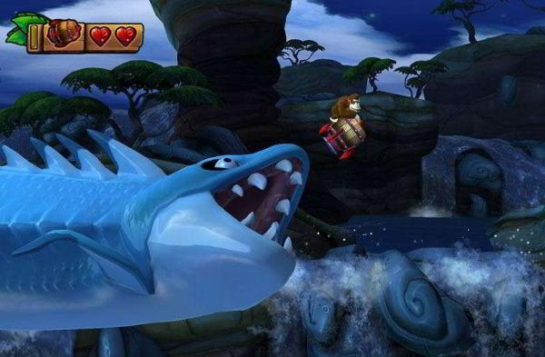 Обзор игры Donkey Kong Country: Tropical Freeze подкупающей графикой