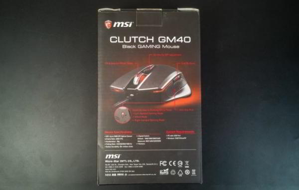 Мышка MSI Clutch GM40. Что нужно знать перед покупкой?