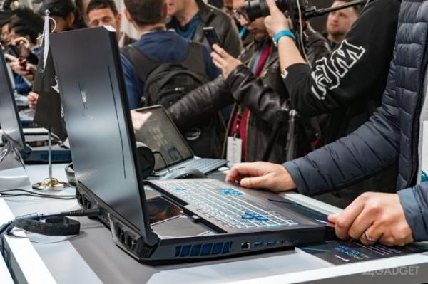 Acer показала ноутбук с выдвижной клавиатурой и другие новинки (18 фото)