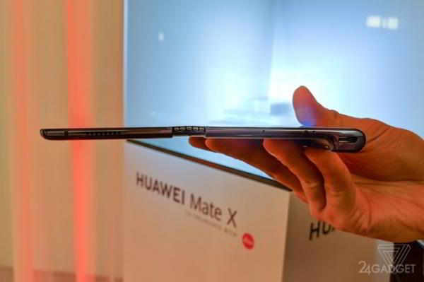 Складной смартфон Huawei Mate X - живые фото, дата выхода в продажу и цены (10 фото)