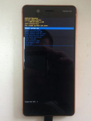 Заводской сброс (hard reset) Nokia 5