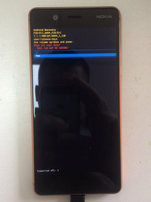 Заводской сброс (hard reset) Nokia 5