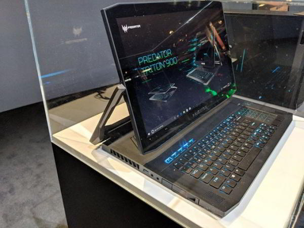 Acer показала ноутбук с выдвижной клавиатурой и другие новинки (18 фото)