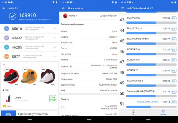 Обзор смартфона Nokia 8.1: нефлагман с оттенками флагмана