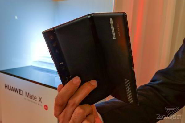 Складной смартфон Huawei Mate X - живые фото, дата выхода в продажу и цены (10 фото)