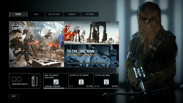 Геймеры почтили память умершего актера Питера Мейхью в Star Wars Battlefront II