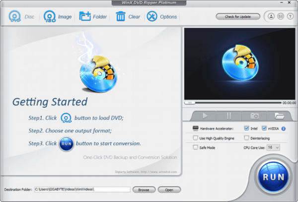 WinX DVD Ripper Platinum: конвертируем DVD в файлы для iPhone, iPad, Android