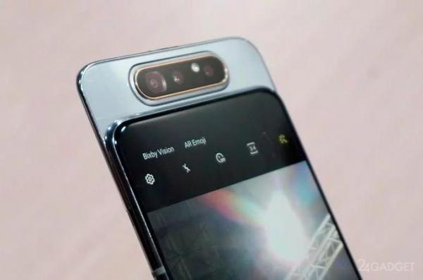 Samsung Galaxy A80 — смартфон с вращающейся тройной камерой (18 фото + видео)