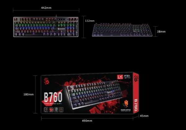 Обзор клавиатуры A4Tech Bloody B760 - моя первая механика