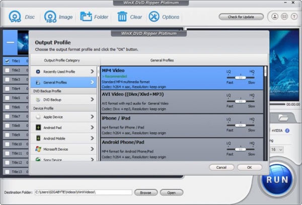 WinX DVD Ripper Platinum: конвертируем DVD в файлы для iPhone, iPad, Android