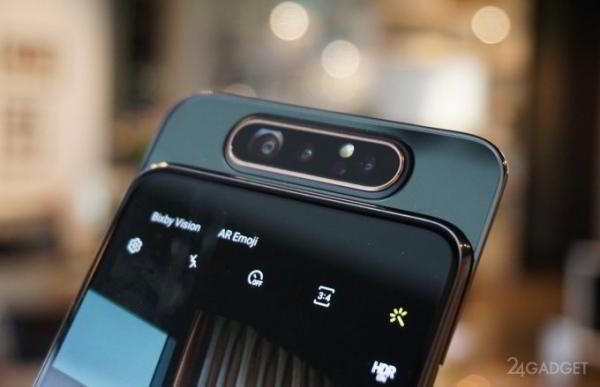 Samsung Galaxy A80 — смартфон с вращающейся тройной камерой (18 фото + видео)
