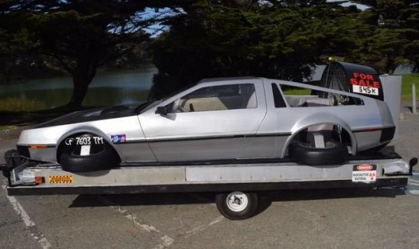 На eBay выставили настоящий летающий DeLorean