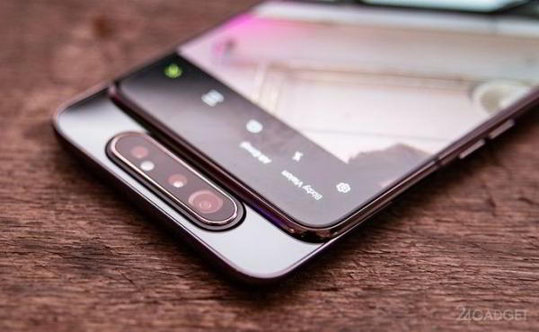 Samsung Galaxy A80 — смартфон с вращающейся тройной камерой (18 фото + видео)