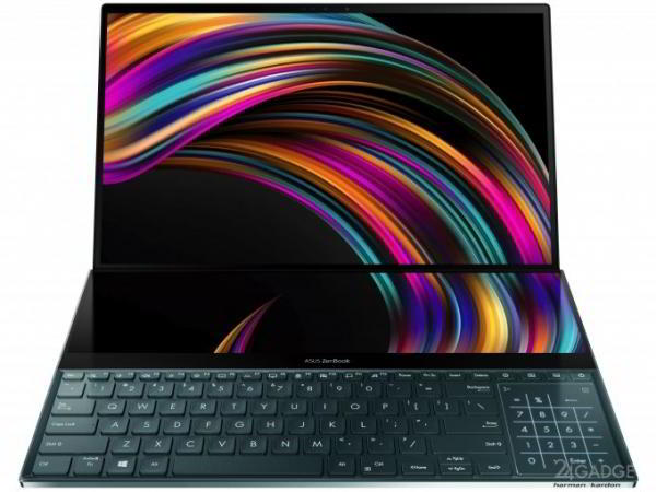 ASUS ZenBook Pro Duo — флагманский ноутбук с двумя 4К-экранами (8 фото + видео)