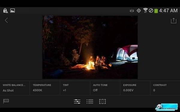 Инструмент редактирования Adobe Lightroom Mobili, теперь доступен на Android