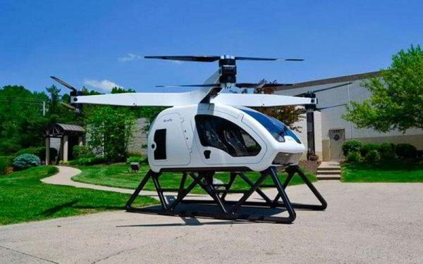 Перечеркните все желания — Новым квадрокоптер Workhorse SureFly с человеком внутри