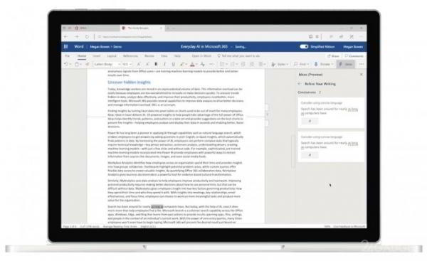 Искусственный интеллект начнёт проверять тексты в Microsoft Word (3 фото)