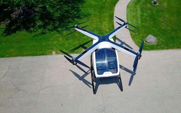 Перечеркните все желания — Новым квадрокоптер Workhorse SureFly с человеком внутри