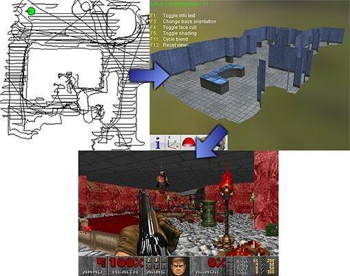 Приложение Doomba превращает данные домашнего робота-пылесоса в карты для Doom
