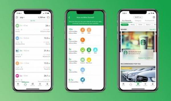 Приложение Miles отследит каждое ваше передвижение в обмен на бонусы и скидки