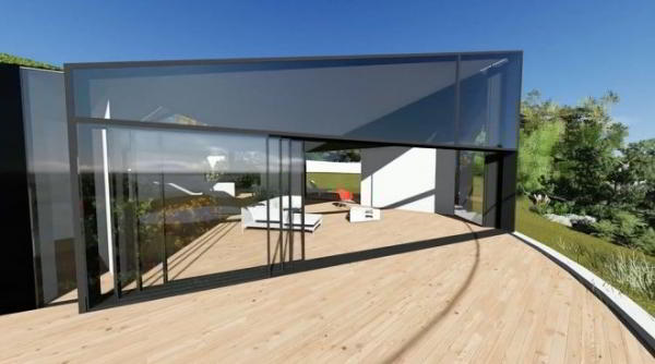 Вращающийся домик Devon House позволит выбирать самый красивый вид из любого окна