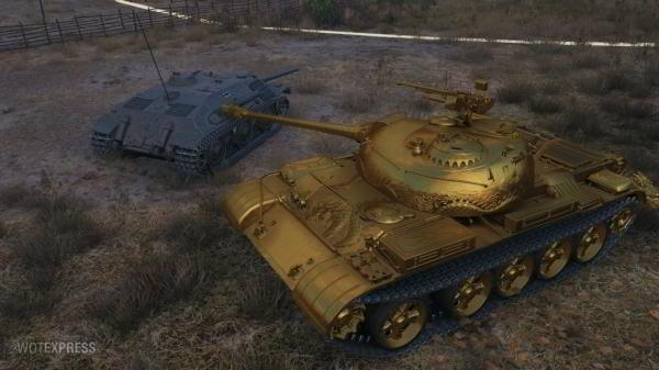 Самый дорогой прем-танк в World of Tanks стоит 5 500 рублей. И он полностью золотой
