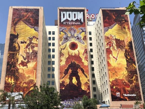"DOOM Eternal" — новый тизер и эпичный стрит-арт