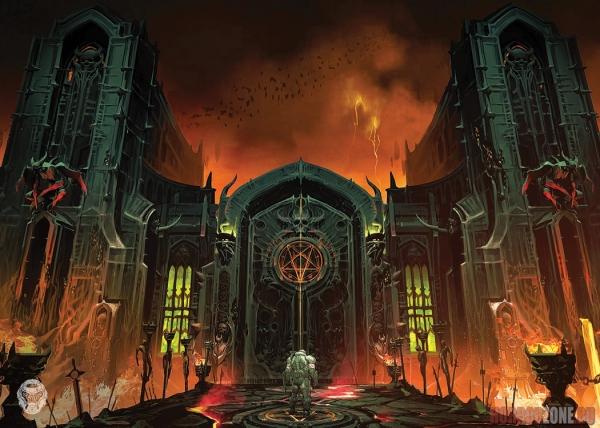 Адские врата: крутой концепт-арт DOOM Eternal