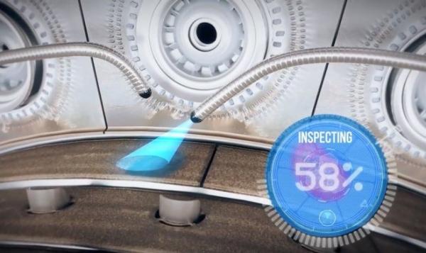 Rolls-Royce разрабатывает роботов-жуков для ремонта авиадвигателей изнутри