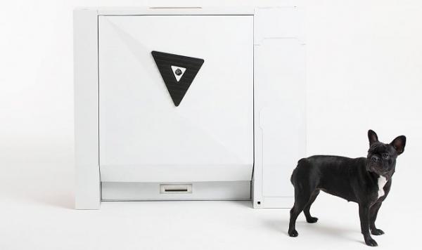 Компания Newtons Box представила автоматический домашний туалет для собак