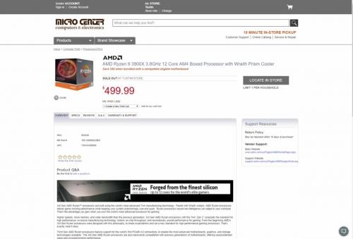 People actually lined up to buy AMD's new Ryzen 3000 desktop CPUs