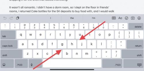 iPadOS 13: How to use the floating digital keyboard