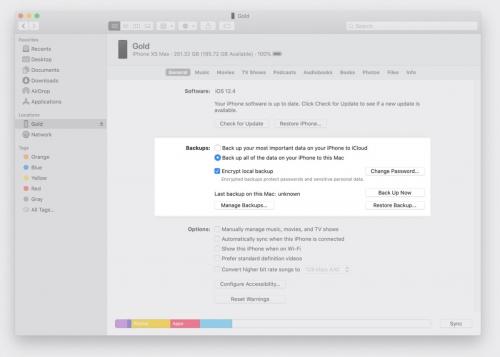 How you back up your iPhone and iPad in macOS 10.15 Catalina