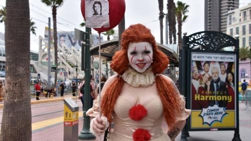 I cosplayed for the first time at San Diego Comic-Con, and I'd do it again