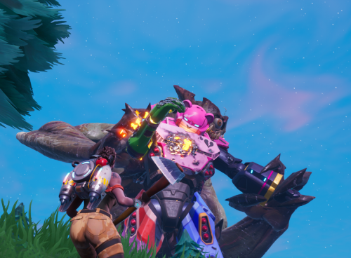 Fortnite The Final Showdown: The Giant Robot Wins