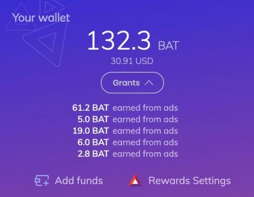 Brave browser now lets you cash out your ad revenue