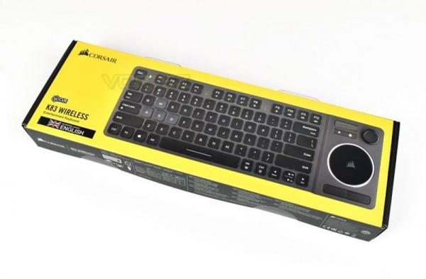 Обзор Corsair K83 Wireless: мультимедийная клавиатура для управления всем