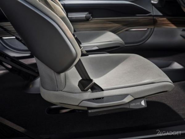 Внедорожник Audi AI:TRAIL quattro с электродвигателями, и дронами для подсветки дороги (23 фото + 2 видео)