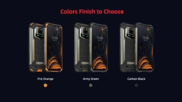 DOOGEE представляет защищенный смартфон S88 Pro: IP68, тройная камера,  уникальная светодиодная подсветка и аккумулятор на 10000 мАч
